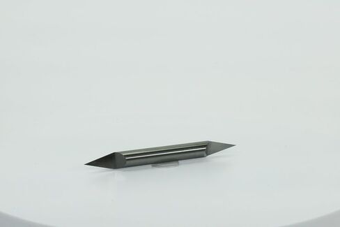 Carbide Engraving Blank – Double End, 1/8" Cut Diameter, 3/8" Split Length, 30° Chamfer Angle, 1 1/2" OAL for Marking & Engraving (Pack of 1) — Cobra Carbide in Kuwait