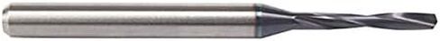 أدوات RedLine - مثقاب صغير من الكربيد 5/64 (.0781)، طلاء AlTiN، قطر الساق 1/8 (.1250)، 2 فلوت .4800 طول الناي، 1.5000 OAL، زاوية نقطة 135 درجة، زاوية حلزونية 12 درجة - RDH0802 in Kuwait