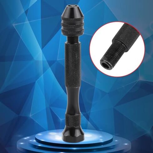 Hand Drill Bits Set,10 HSS Micro Drill Bits Mini Hand Drill Pin Vise, 0.3-3.6mm Chuck Rotary Tool for Jewelry Making Woodworking Resin Stones Craft in Kuwait