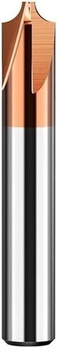 Carbide End Mill 1pcs Corner Rounding R0.5-R5.0 Coating CNC Router Bit Straight Shank(R0.75xD4x50L) in Kuwait
