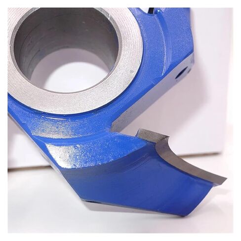 Shaper Cutter Door Making Style Woodworking Rounded Corner end Mill Positive semi-Circular chamfering cuttering Hard Tungsten Steel Alloy 1/4(R42.5 85mm) in Kuwait