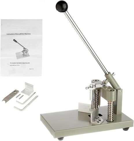 آلة قطع الزوايا المستديرة R6Mm-R10Mm-Heavy-Duty-Paper-Corner-Cutter-Punch-With-Paper-Hold-Device-A3-Steel-Metal,DIY-Tools-,Black-With-R6-R10 in Kuwait