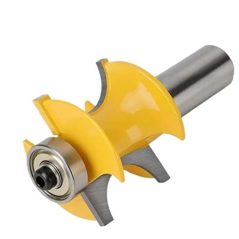 1piece Milling Cutter Carving Concave Column Face Bit, Furniture Molding Beading Corner Router Bit(1/2inch*1/4inch) in Kuwait