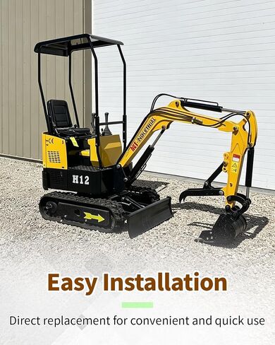2 PCS M16 to M14 Hydraulic Quick Connect Fittings Fit for AGT for Chinese Mini Excavators with Build-in Plunger 2 Male & Female Hose Adapters with 4 Gaskets in Kuwait