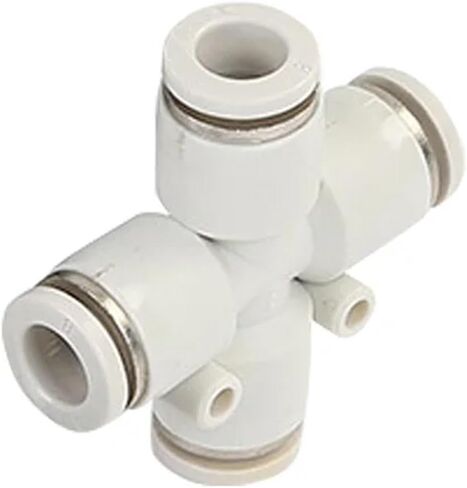 1Pcs Pneumatic Fittings Compressor Air Pipe Tube Hose Connector 4mm 6mm 8mm 10mm 12mm Quick Couplings PU PY PV PZA (Color : PY(Black), Size : 6mm) in Kuwait