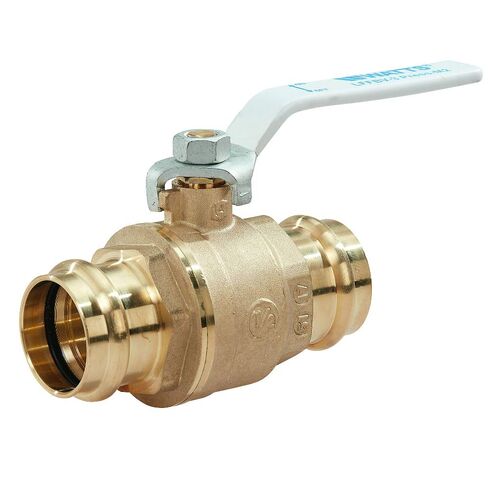 Watts 88005497 1 1/2 in Press End Brass Ball Valve in Kuwait