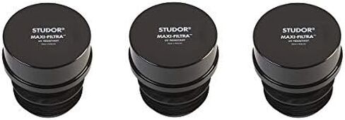 Studor 20297 صمام دخول الهواء Maxi-Filtra ABS، أسود (3-(عبوة)) in Kuwait