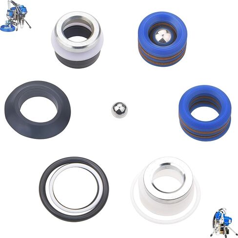 15G455 Fluid Filter Manifold Return Valve Assembly | 235014 Prime Spray Valve, Drain Valve, Fit for Graco 390 395 490 495 595 Airless Paint Sprayer, Replace 287167 in Kuwait