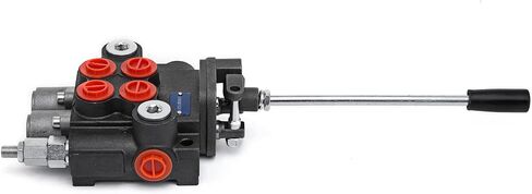 VEVOR 2 Spool Hydraulic Joystick Control Valve 11gpm Hydraulic Valve Hydraulic Directional Control Valve Double Acting Relief Valve Range Reach Up to 3600 PSI for Tractors Loaders Tanks Log Splitters in Kuwait