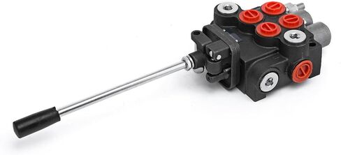 VEVOR 2 Spool Hydraulic Joystick Control Valve 11gpm Hydraulic Valve Hydraulic Directional Control Valve Double Acting Relief Valve Range Reach Up to 3600 PSI for Tractors Loaders Tanks Log Splitters in Kuwait