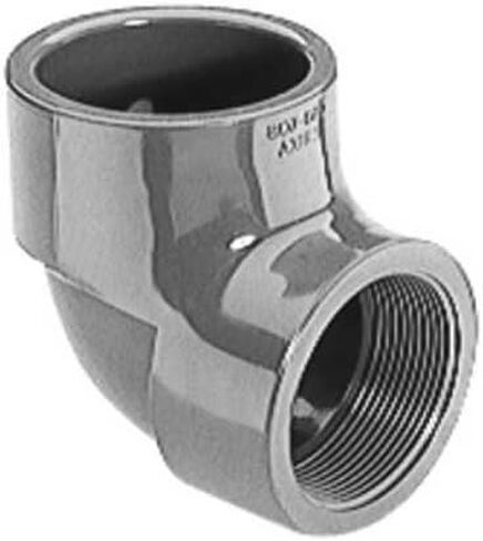 Spears 807-007 PVC Schedule 80 90-Degree Elbows, Socket and FIPT, 3/4-Inch in Kuwait