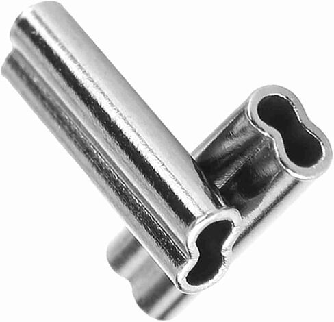 Sturdy Corrosion Protective Copper Tube Coupling Kit 6 Sizes for Fishing with Different Ropes (1.2mm*10mm) in Kuwait