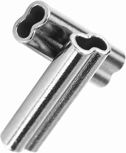 Sturdy Corrosion Protective Copper Tube Coupling Kit 6 Sizes for Fishing with Different Ropes (1.2mm*10mm) in Kuwait