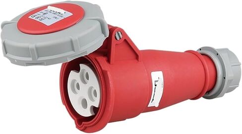Outdoor dustproof and Waterproof Industrial and Socket 3-core 4-core 5-core 16A/32A IP67(4 pin 32A Surface Mounted) in Kuwait