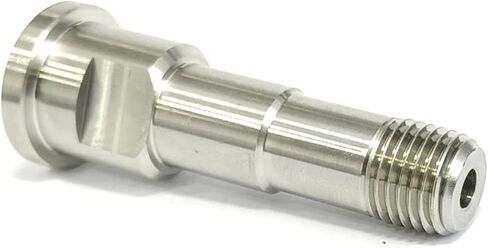 1 PC CGA660 To 1/4" NPT Male 1/4" Tube Auto Welding End SUS316L Stainless Steel Pipe Fitting Connector Coupler Adapter(CGA660 To 1l4 NPTM) in Kuwait