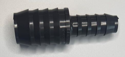 1 x 1/2 Insert Reducer Coupling Poly PVC Fitting Used for Waterlines, Plumbing Repair, and Irrigation - 1 Insert x 1/2 Insert Reducing Coupling in Kuwait