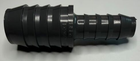 1 x 1/2 Insert Reducer Coupling Poly PVC Fitting Used for Waterlines, Plumbing Repair, and Irrigation - 1 Insert x 1/2 Insert Reducing Coupling in Kuwait