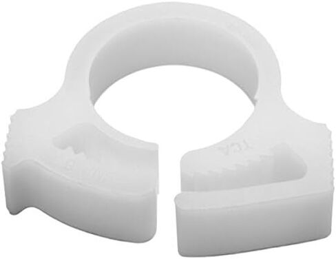 HELLERMANNTYTON SNP610C2 SNAPPER HOSE CLAMP, POLYACETAL, WHITE, 13.03MM, PK100 in Kuwait