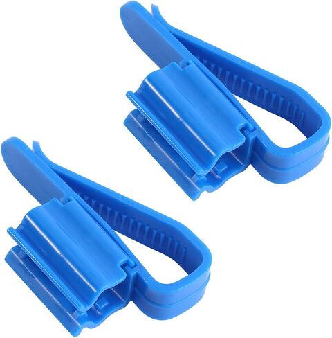 Adjustable Hose Clip, Fish Tank Plumbing Accessories, Reusable for Aquarium Cleaning Accessories (Blue) in Kuwait