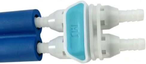 Dual Path Quick Connect Hose Fitting with 1/4" Barb, Leakproof Male Female Replacement Tube Adapter for Cold Therapy Machine, Home Ice Water Circulation Cooling System Connector in Kuwait