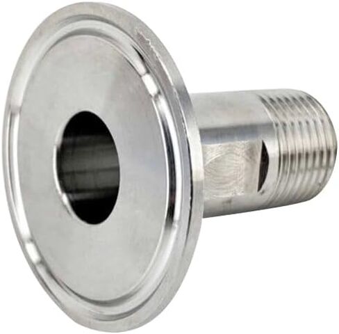 1.5 Inch Tri Clover With 1/2 Inch BSP Male Stainless in Kuwait