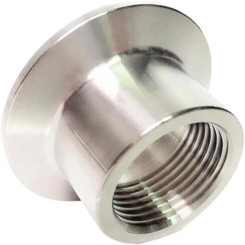 3/4 "BSPT أنثى x 1.5" ثلاثي المشبك SUS 316L الفولاذ المقاوم للصدأ مقرنة المناسب in Kuwait