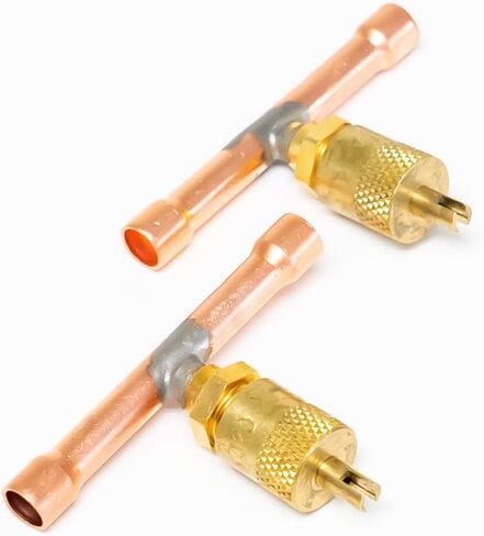 بديل يناسب CD8414/2 C&D صمام تي شيرت نحاسي للوصول 1/4 بوصة CD8414 حزمة من 2 in Kuwait