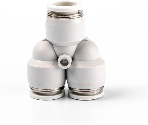 PY-4/6/8/10/12/14/16 Trachea Connector Plastic Y-Shaped Tee Quick-Connect Pneumatic 1Pcs(Py-4) in Saudi Arabia