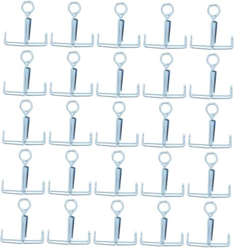 25pcs Laboratory Rubber Tube Clamps for Flow Control, Spring-loaded Latex Hose Water Stop Clips, Flat Jaw Sealing Clamps for Lab Equipment and Experimental Use in Saudi Arabia