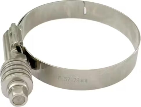 Profleet Spring Loaded T-Bolt Hose Clamp 3-1/16 to 3-3/8 In 3/4-Inch Band for Det Diesel Westrn Str Freightlner Cascdia Trucks, Replaces BRZ B9224 0309FRU in Saudi Arabia
