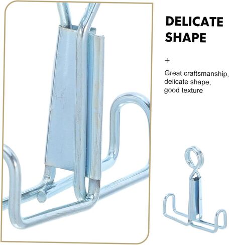 NOLITOY 25pcs Laboratory Spring Clamp for Flexible Latex Tubes – Rubber Hose Water Stop Clip with Flat Jaw Design for Scientific Testing and Experimental Flow Control in Saudi Arabia