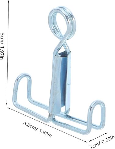 NOLITOY 25pcs Laboratory Spring Clamp for Flexible Latex Tubes – Rubber Hose Water Stop Clip with Flat Jaw Design for Scientific Testing and Experimental Flow Control in Saudi Arabia