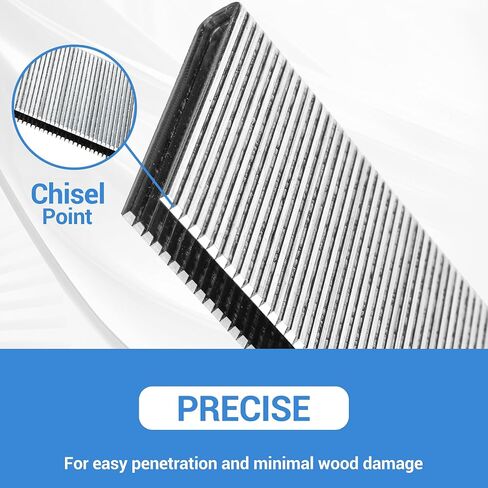 meite 18 Gauge 1/4-Inch Narrow Crown Staples 1-Inch Length Heavy Duty Galvanized Upholstery Staples for Electric or Pneumatic Narrow Crown Stapler Guns (4,000 PCS) in Kuwait