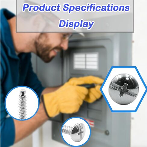 Electrical Panel Screws for Eaton LCCSCS Cover, Electrical Box Replacement Fasteners 20 Pcs in Saudi Arabia