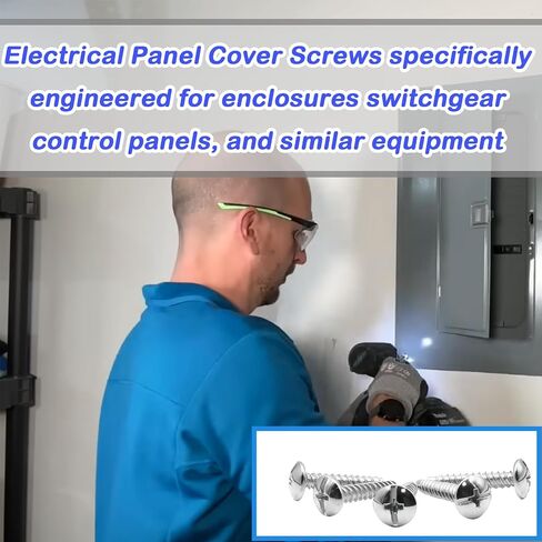 Electrical Panel Screws for Eaton LCCSCS Cover, Electrical Box Replacement Fasteners 20 Pcs in Saudi Arabia