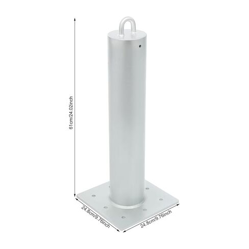 Secure Easy Install Concrete Anchor with 8 Pre Drilled Holes for Roof Anchor on Concrete Floor or Wood Deck for Workers in Kuwait