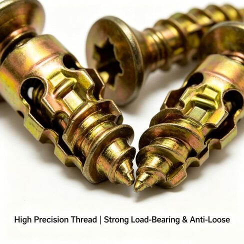 6×14mm Short Expansion Screw Set, Stone Expansion Anchor for Cabinet Hinge Repair and Stripped Thread Restoration, Fits 6mm Drill Holes in Wood, Tile, Stone (50Pcs) in Kuwait