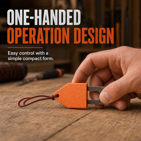 Rope Anchor Hook for Chalk Lines, Portable One-Handed Layout Tool for Carpentry & Construction, Pin Anchor for Straight Line Positioning(1PCS) in Kuwait