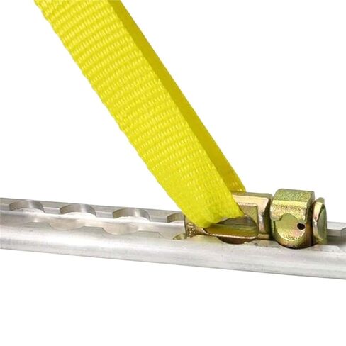 Tie-Down Anchor Points Cargo Control L Track Double Stud Set Compatible with Van Trailer L Track Rails in Kuwait