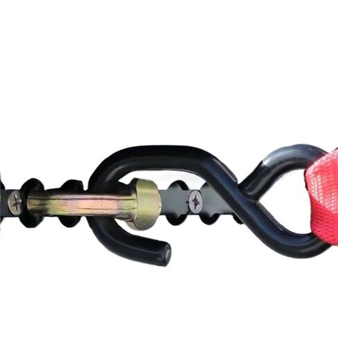 Tie-Down Anchor Points Cargo Control L Track Double Stud Set Compatible with Van Trailer L Track Rails in Kuwait