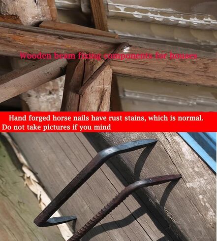 Heavy Duty U-Shaped Grabbing Nails (Leech Nails) – Carbon Steel Double Pointed U Nails for Wooden Shed Frames, Timber Construction, and Railway Sleeper Fixing in Kuwait