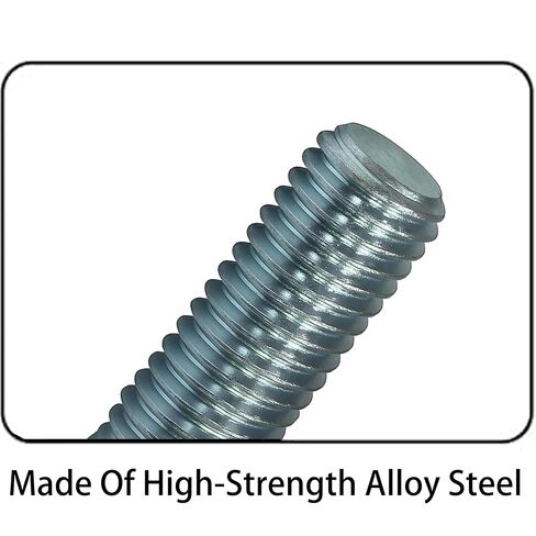 5/8"-11x2 1/4“ Blades Cutting Edges Plow Bolts & Nuts Fits Snow Plow Construction Machinery Grade 8 Dome Head 260123 (2 Pack) in Kuwait