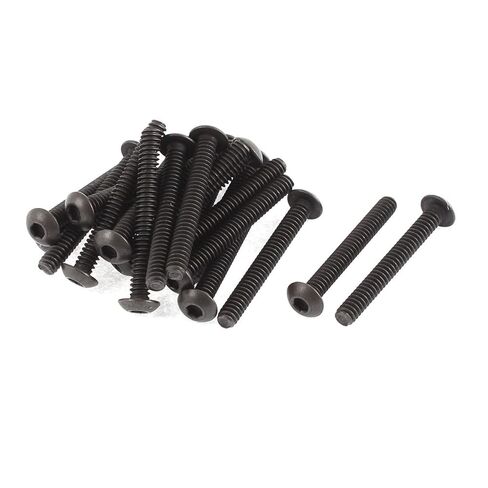 20-50pcs M2-M6 10.9 Alloy Steel Button Head Hex Screws(M4x28mm 50pcs) in Kuwait