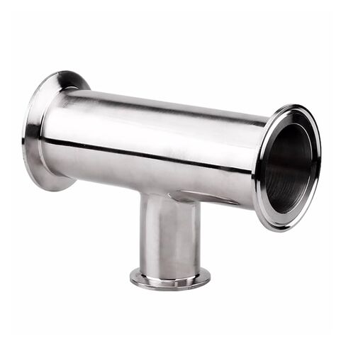 ClampΦ45Φ51mm OD64X50.5mm من الفولاذ المقاوم للصدأ 304 من الفولاذ المقاوم للصدأ، تركيب من النوع T من الدرجة الغذائية، متغير ثلاثي الاتجاهات (51 × 19 مم OD64x50.5 مم) in Kuwait