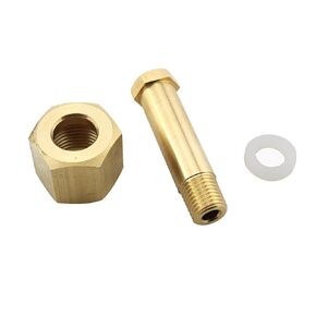 ZYAMY CGA-0 Regulator Nut Fitting Carbon Dioxide Tank Pressure Reducer Regulator Argon Nitrogen Helium Inlet Cylinder Accessories Repair Parts in Kuwait
