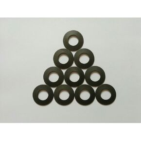 Metric Steel Belleville Spring Washer.709"(18.0mm) Outer Diameter, 0.323"(8.2mm) Inner Diameter.020"(0.5mm) Thickness, 265 Newtons Max. Load (Pack of 10) in Kuwait