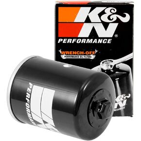 K&N Motorcycle Oil Filter: High Performance, Premium, Designed to be used with Synthetic or Conventional Oils: Fits Select Polaris Side-by-Side and ATV Models, KN-198 in Kuwait