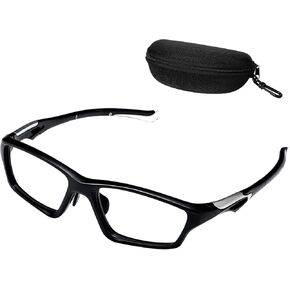 Tallew 1 Set Lensless Protective Glasses with Case Sport Goggles Compatible with Pickleball Without Lenses Protective Eyewear in Kuwait