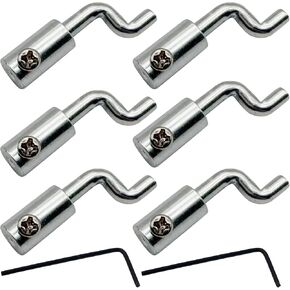 6 Pcs Z Bend Throttle Cable End Universal Cable Wire Stop for Lawn Mower Mini Bike Go Kart Motor Engine Brake Cable Adjustable Z Head in Kuwait