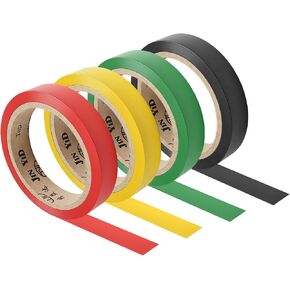 Grip Finishing Tape Yards Racket Wrap Tape, PVC Racquet Finishing Tapes Racket Accessories Sticky Seal for Tennis Badminton Squash (Multi Color) in Kuwait